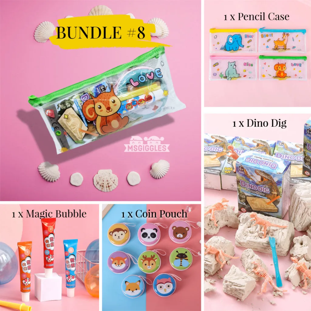 Prepacked Pencil Case Goodie Bag Bundle