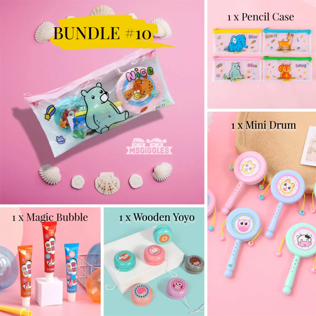 Prepacked Pencil Case Goodie Bag Bundle