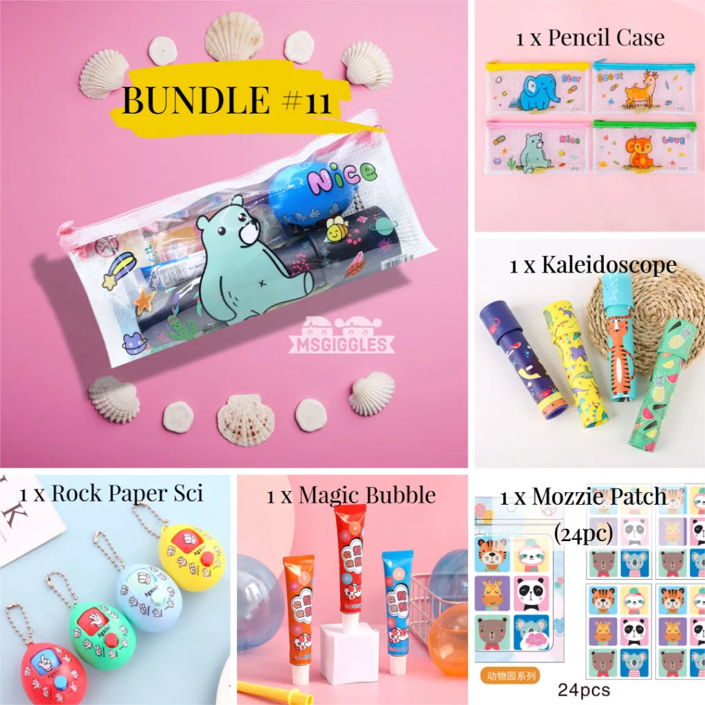 Prepacked Pencil Case Goodie Bag Bundle