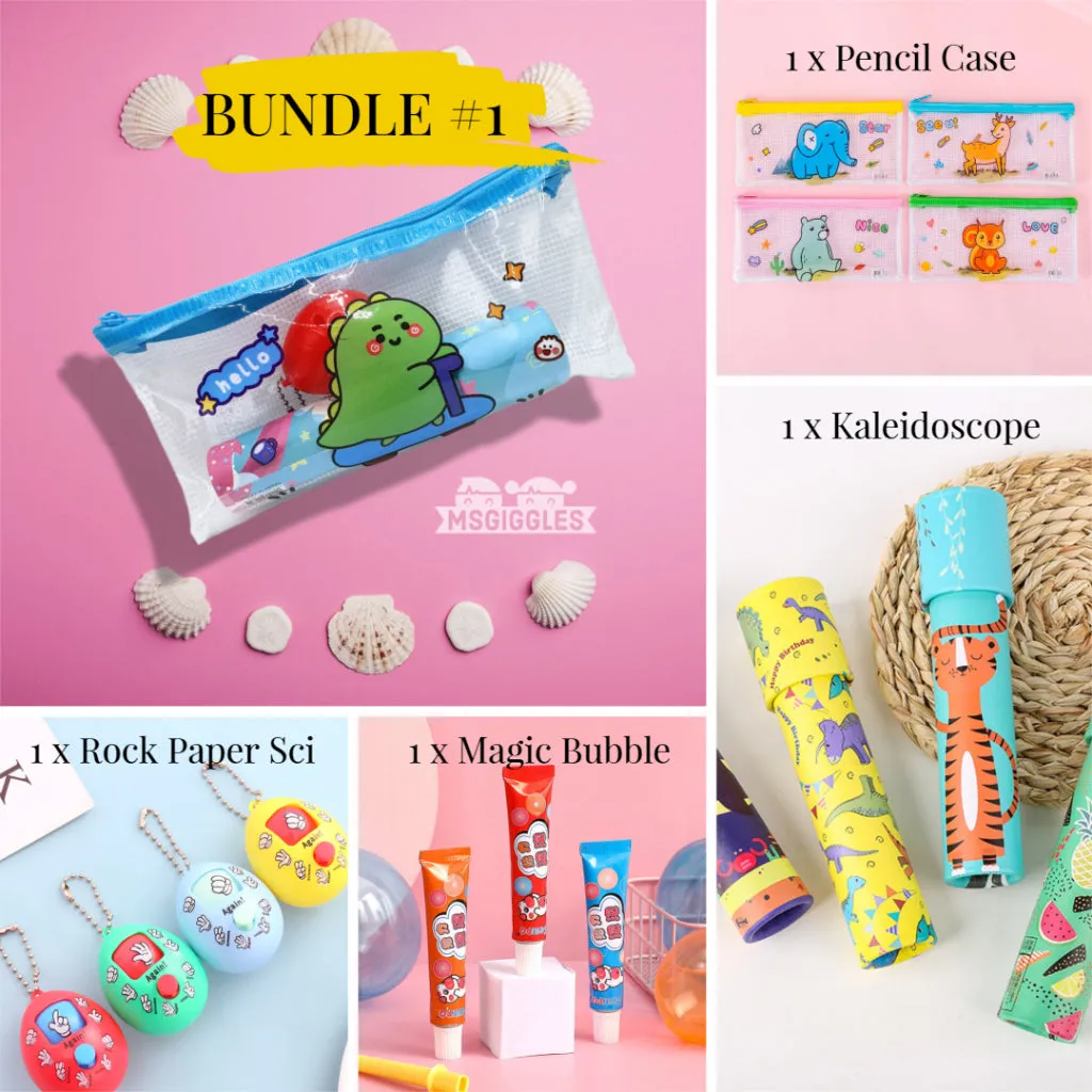 Prepacked Pencil Case Goodie Bag Bundle