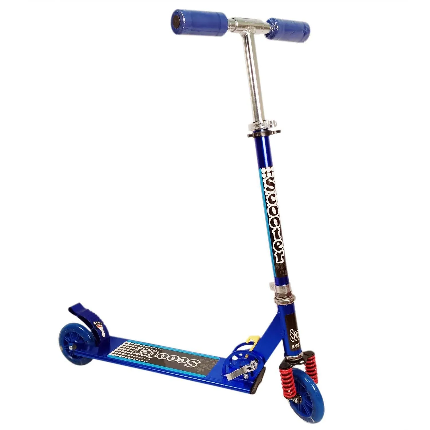 Prokick Road Runner Scooter for Kids of 3 to 14 Years Age - 75 KG Capacity (Blue)