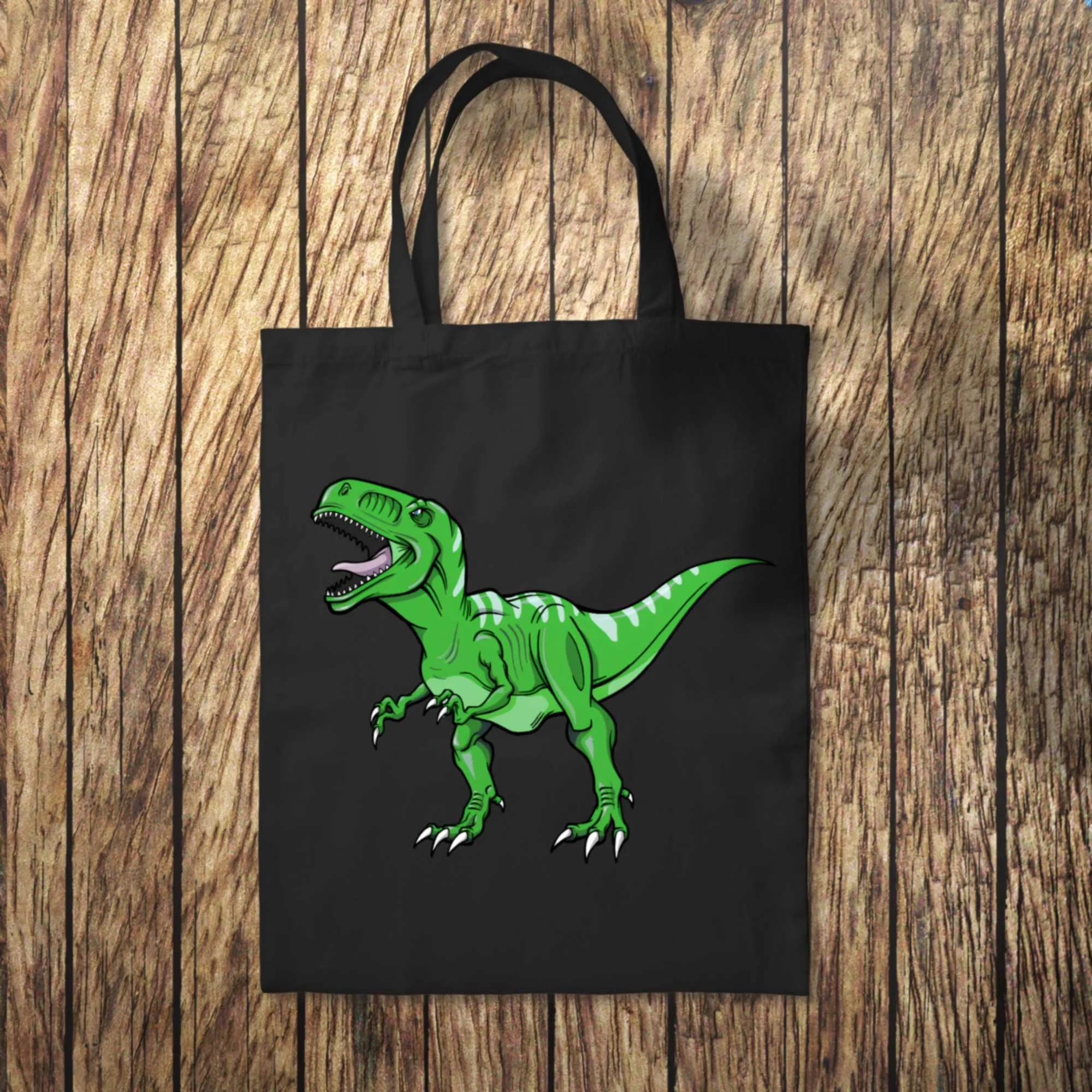 Purple Dinosaur Tote Bag 10L Bag