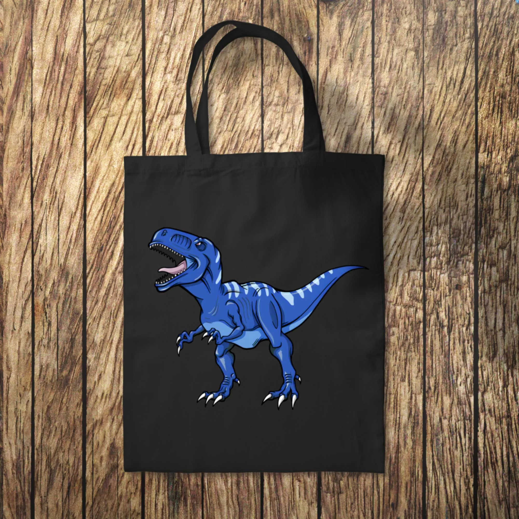 Purple Dinosaur Tote Bag 10L Bag