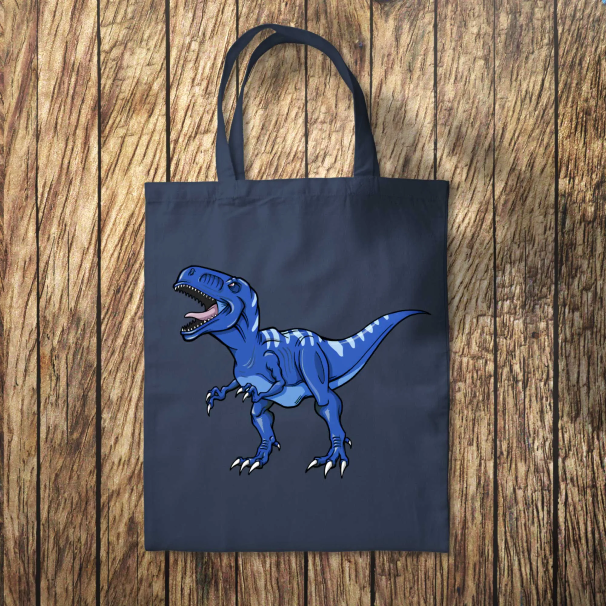 Purple Dinosaur Tote Bag 10L Bag