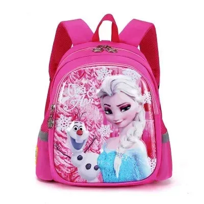 "Magical Disney Frozen Elsa Backpack ❄️ Premium Kindergarten School Bag for Kids