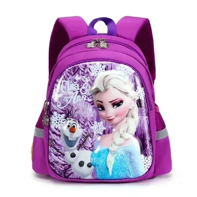 "Magical Disney Frozen Elsa Backpack ❄️ Premium Kindergarten School Bag for Kids