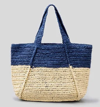 Raffia Large Shopping Bag