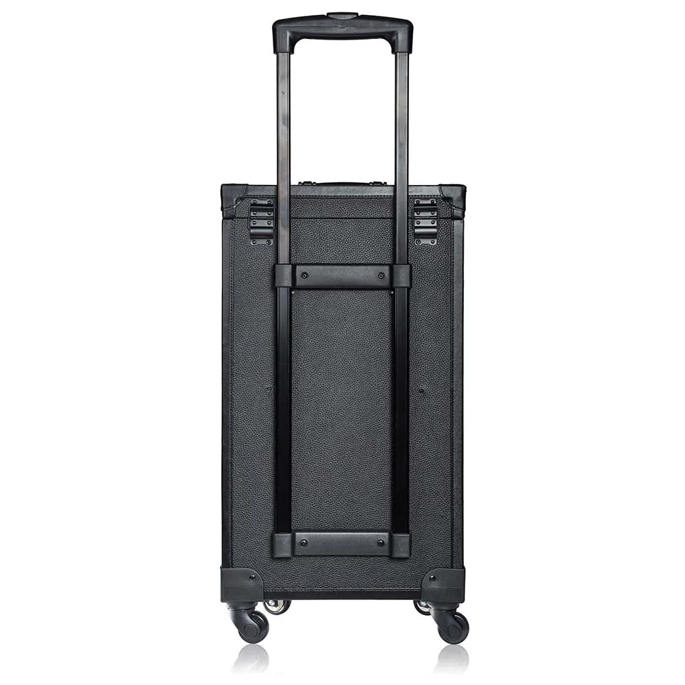 REBEL Makeup Artists Multifunction Cosmetics Trolley Train Case