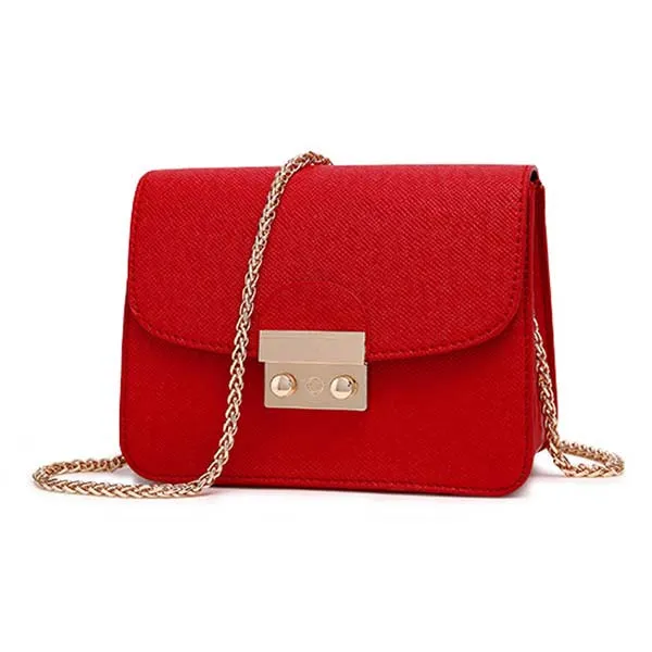 RED MESSENGER BAG