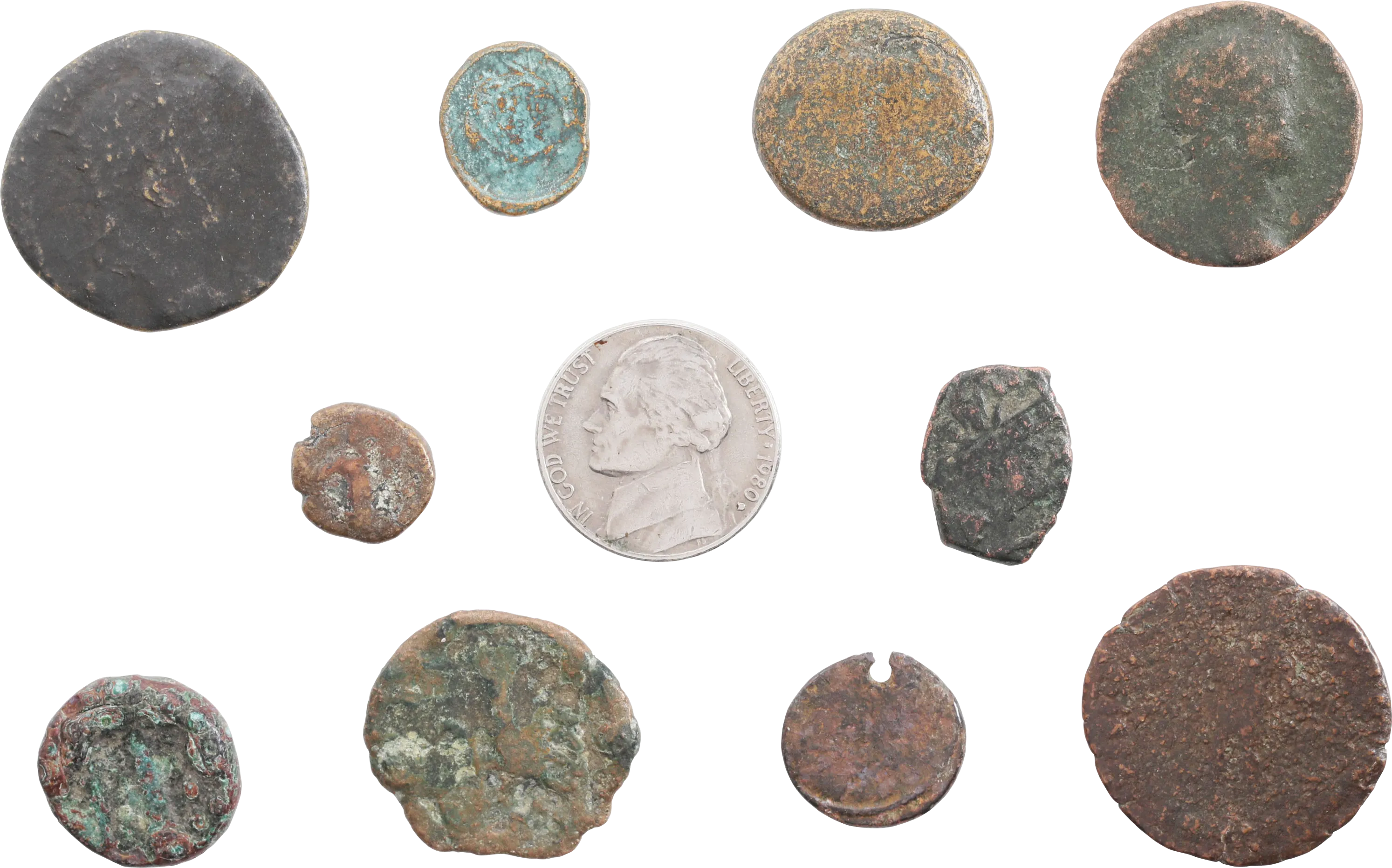 ROMAN COINS, FIRST TO TWELFTH CENTURY AD