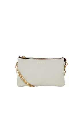 Saben Lily Mini Bag Vintage  White & Gold Chain