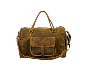 San Angelo Leather Traveler Bag