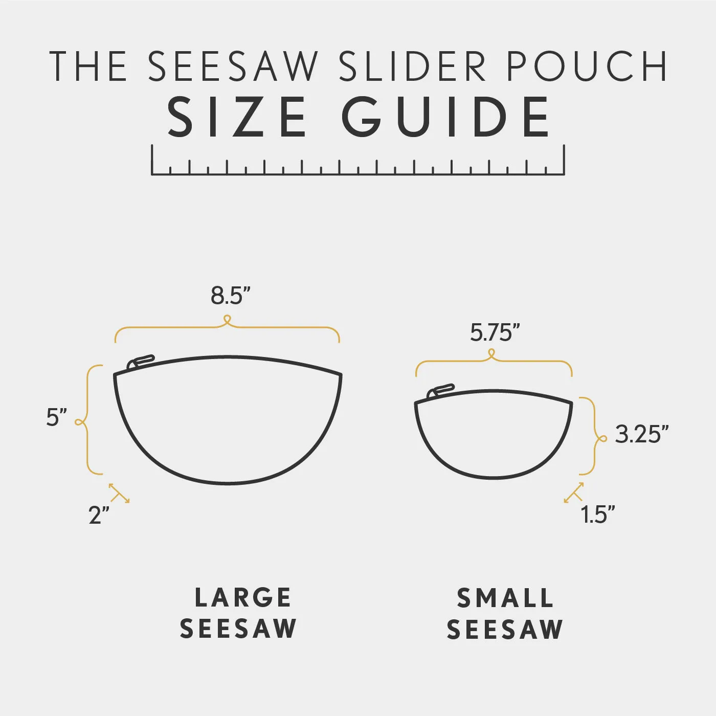 Seesaw Slider Pouch