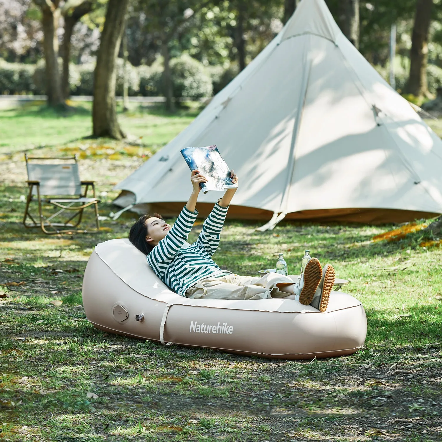 Self-Inflating Air Sofa