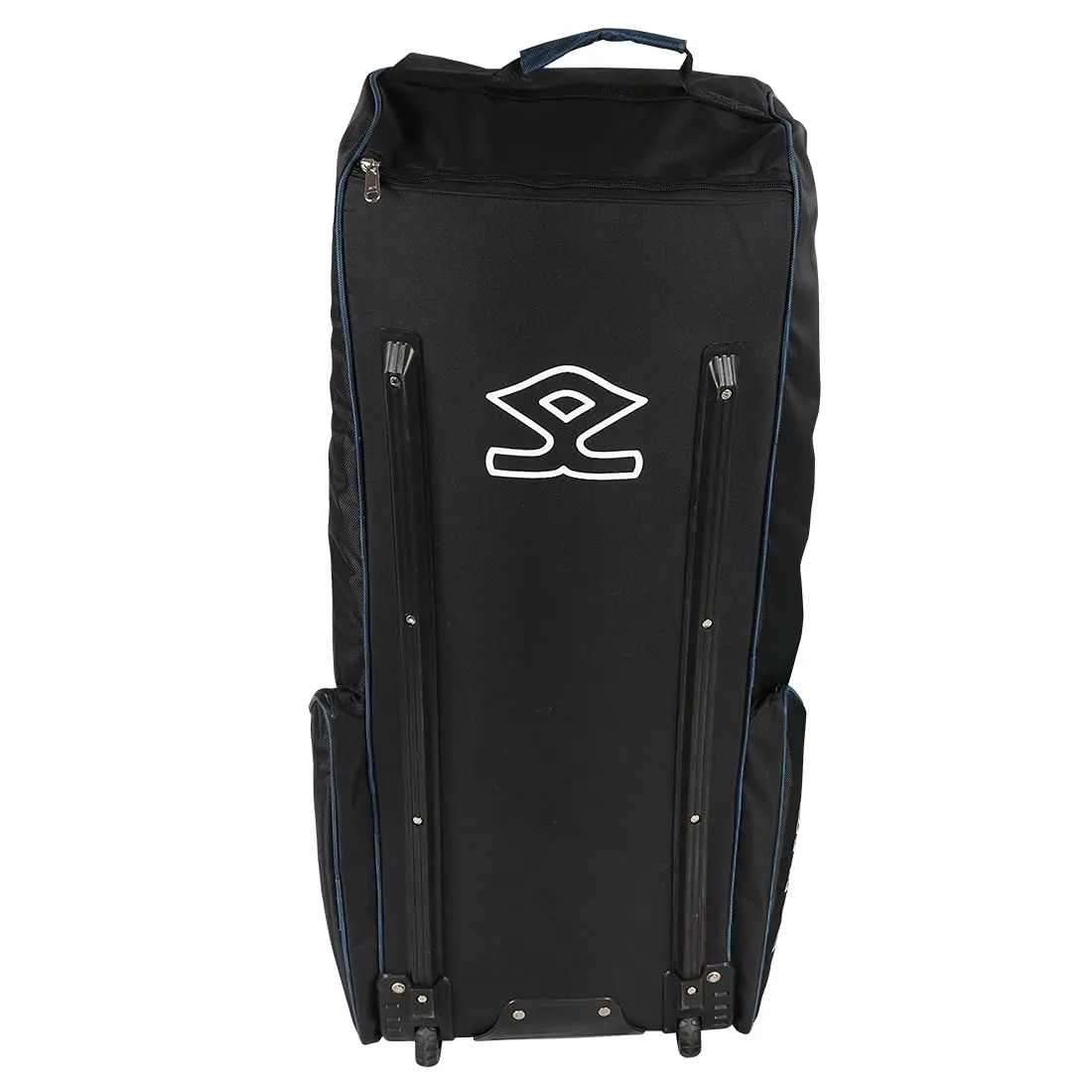 Shrey 1782 Star Wheelie Cricket Kitbag - Black/Navy