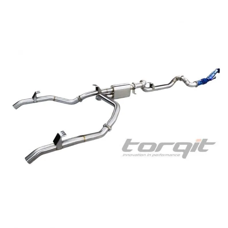 Single 3.5" - 3" Twin L/R Exit Exhaust  - Toyota - 79 Series 4.5L V8 TD Single Cab 03/2007 - 07/2016