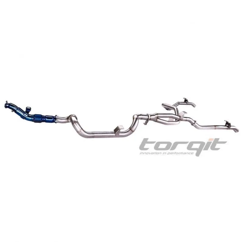 Single 3.5" - 3" Twin L/R Exit Exhaust  - Toyota - 79 Series 4.5L V8 TD Single Cab 03/2007 - 07/2016