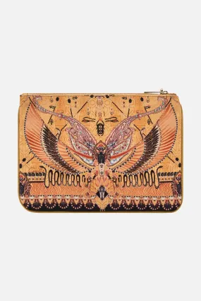 SMALL CANVAS CLUTCH VALLEY OF THE KINGS