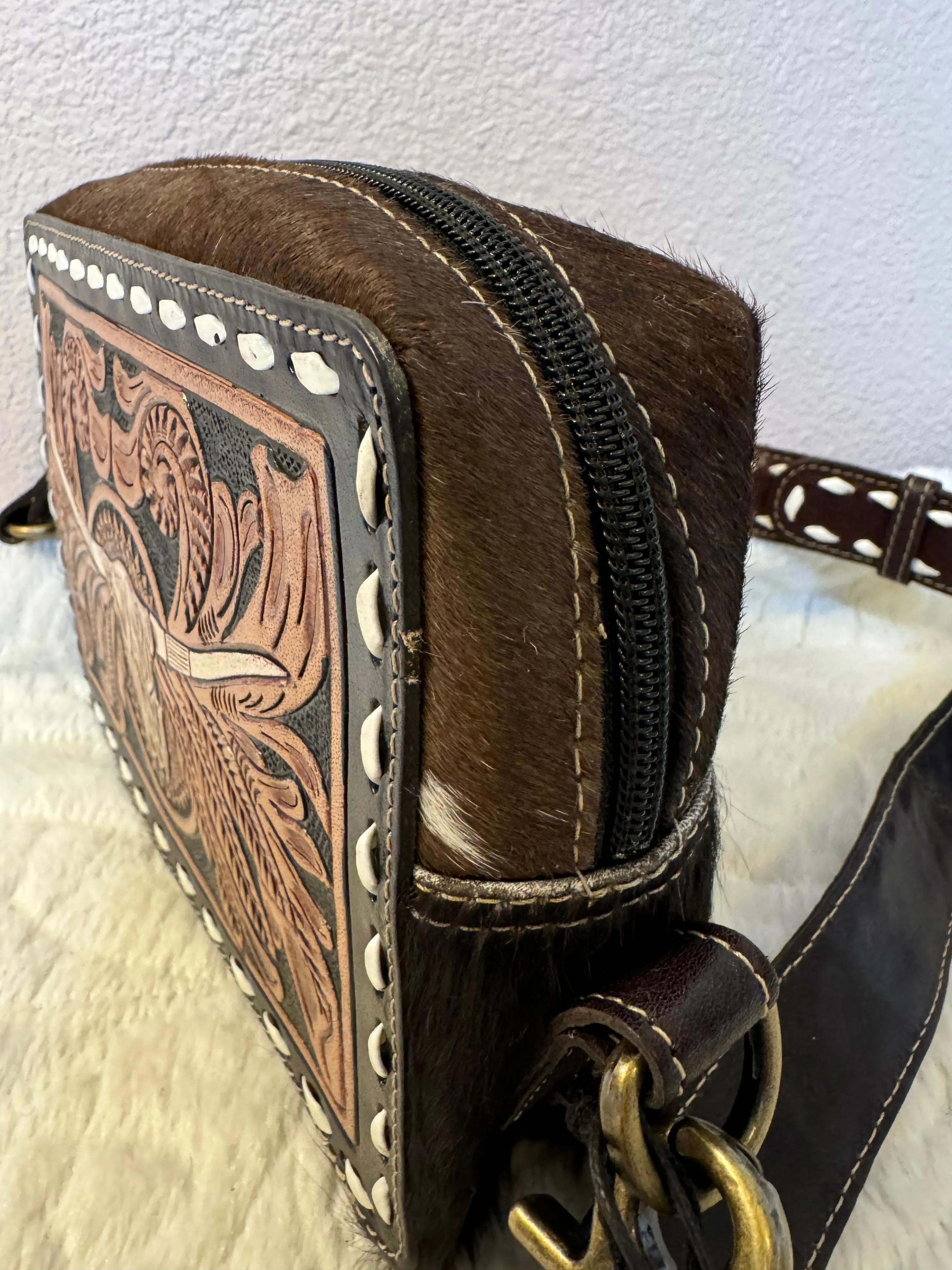 Spirit of the Herd Leather Bag