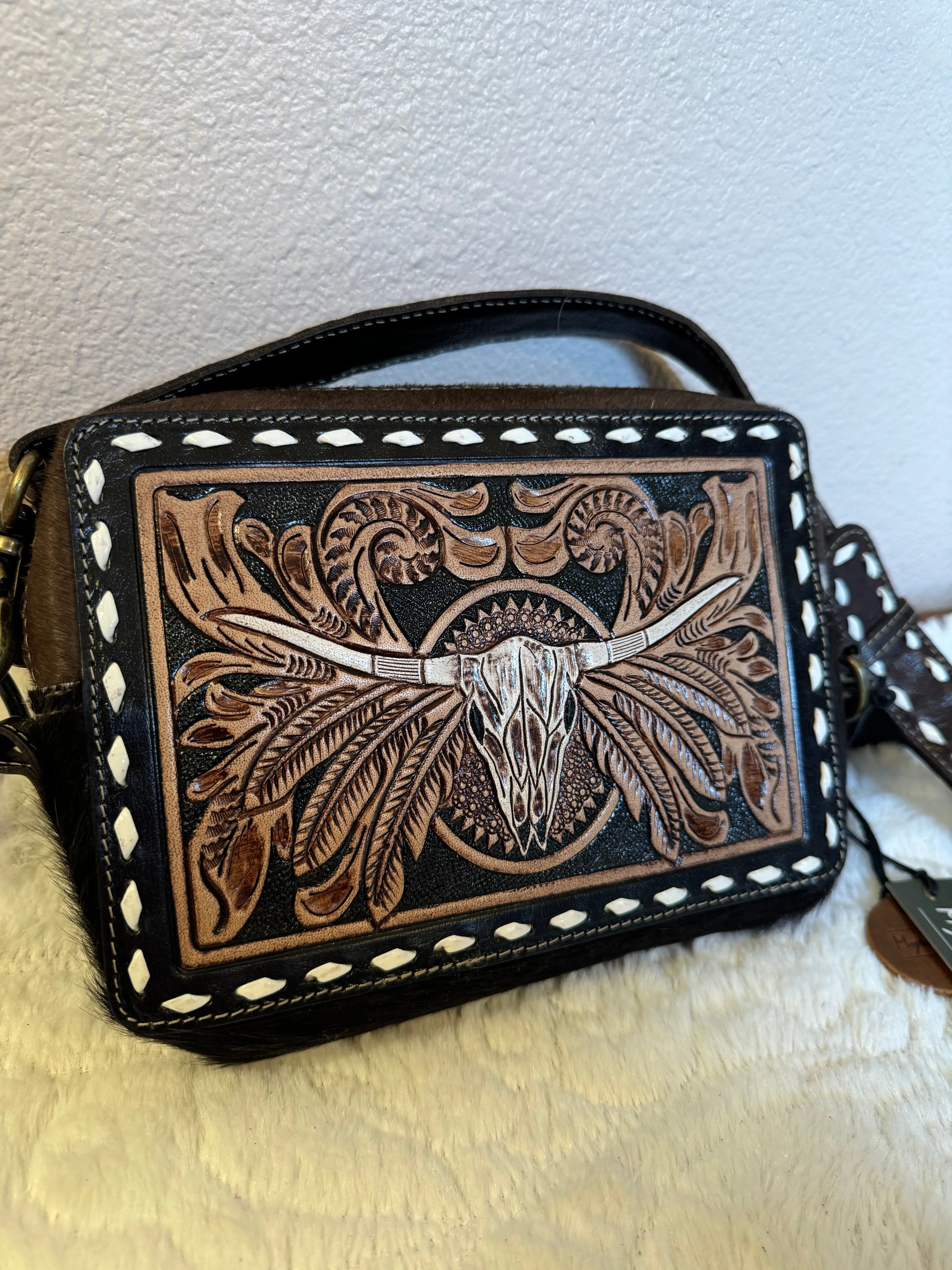 Spirit of the Herd Leather Bag