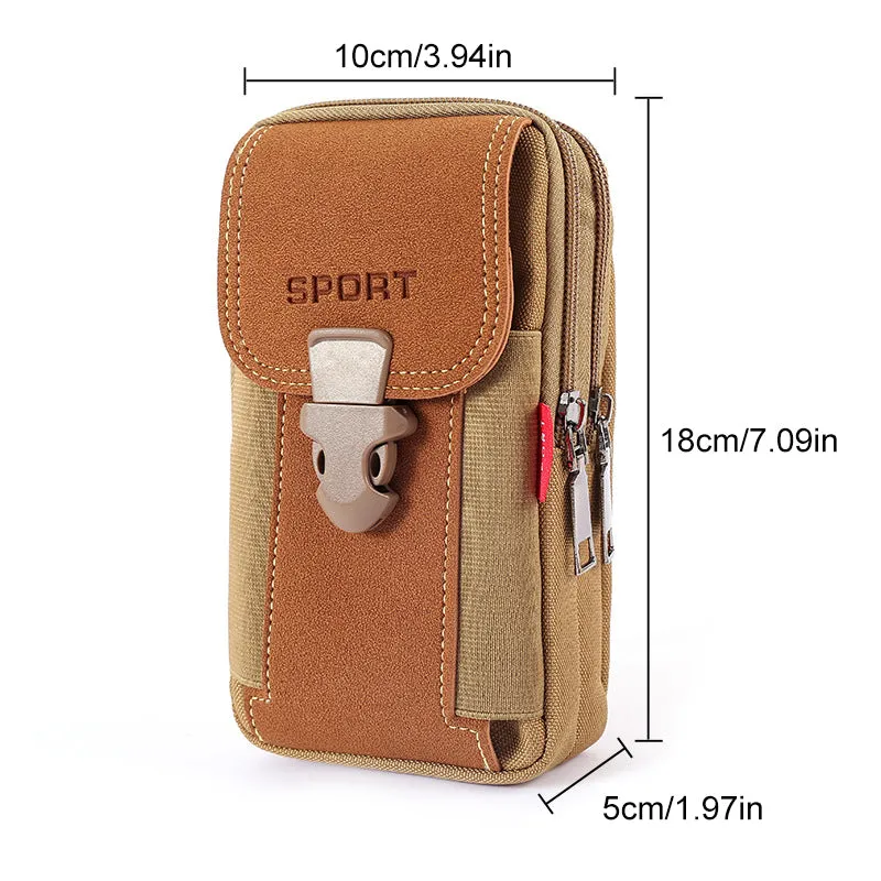 Sports bag for men - mobile-friendly waist bag