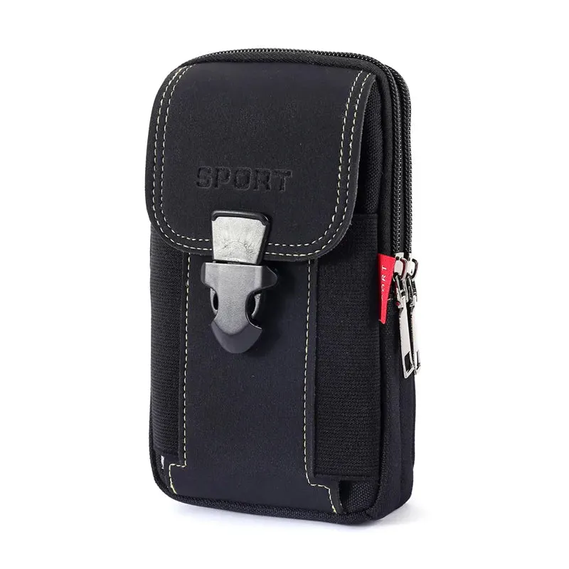 Sports bag for men - mobile-friendly waist bag