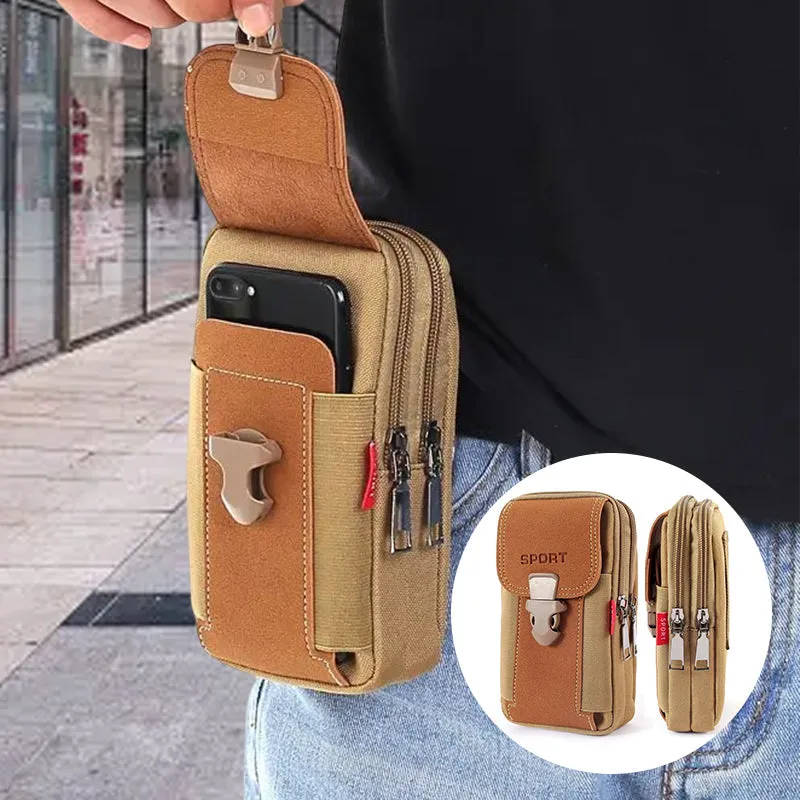 Sports bag for men - mobile-friendly waist bag