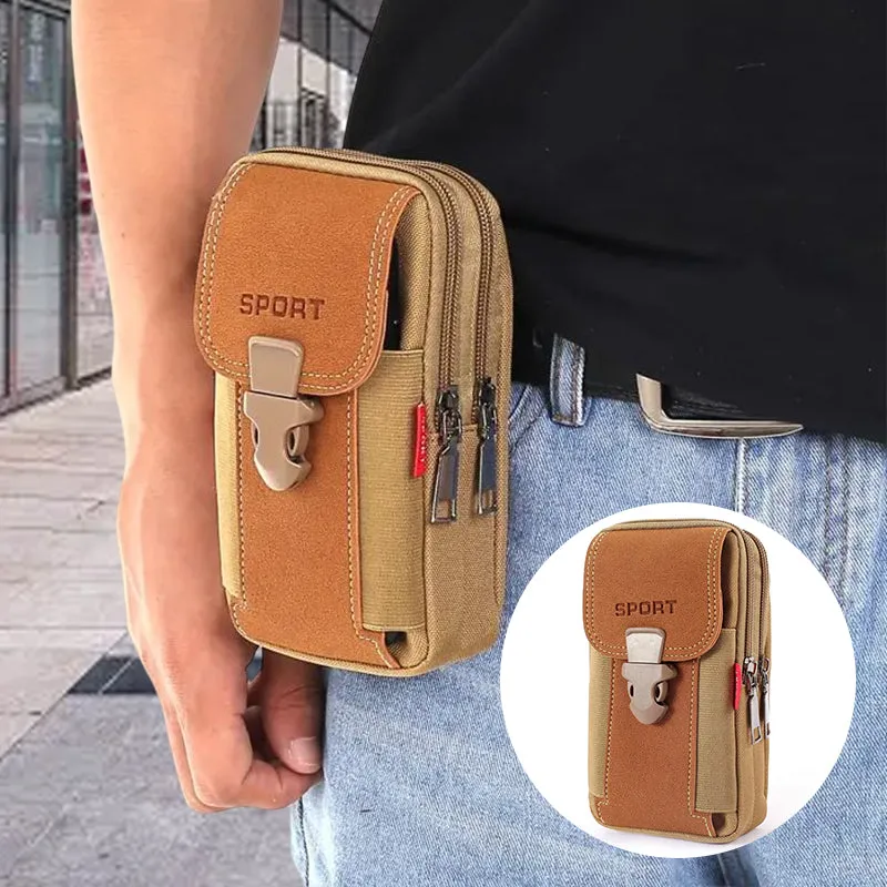 Sports bag for men - mobile-friendly waist bag