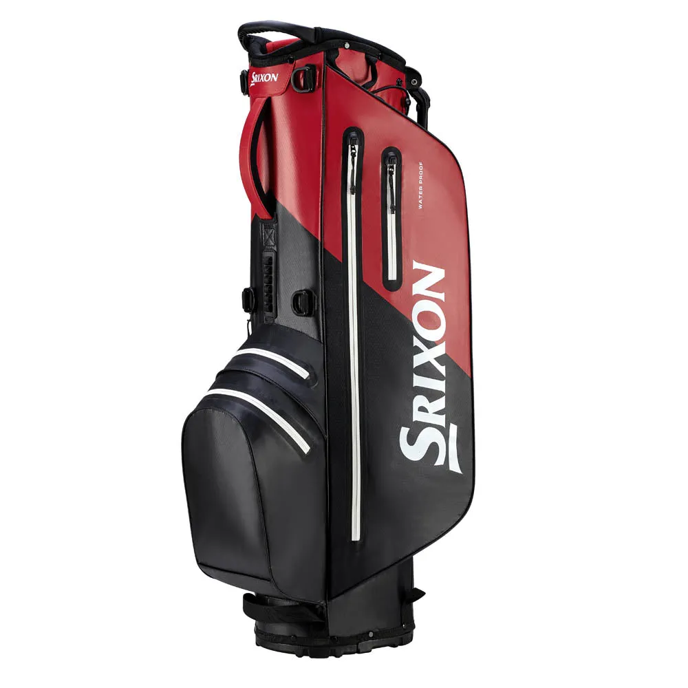 Srixon Waterproof Stand Bag - Black/Red