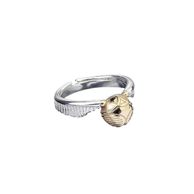 Sterling Silver Golden Snitch Ring