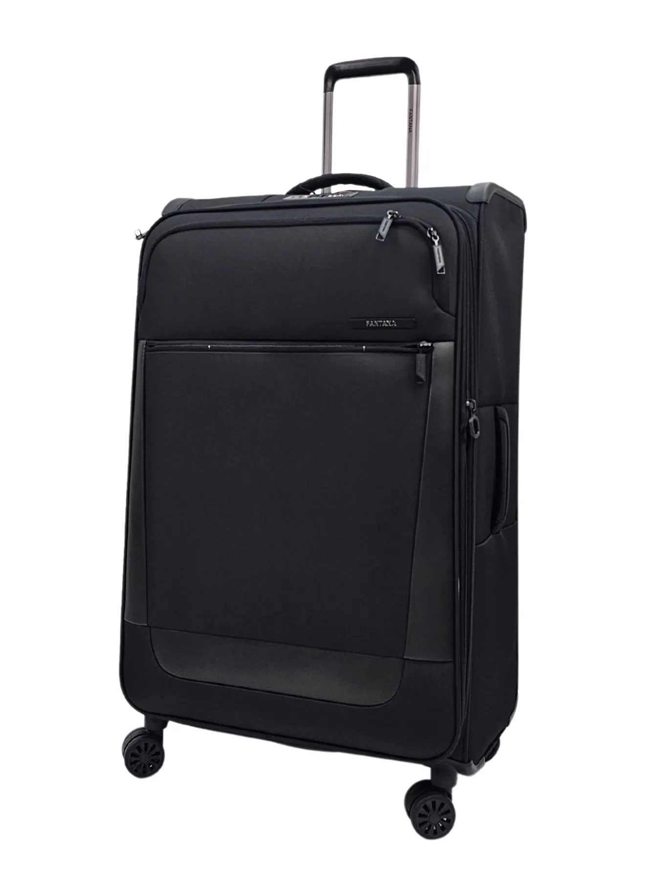 Suitcase Travel Bag Carry On Hand Cabin Check in Soft Case Luggage Trolley Zipped Compartments