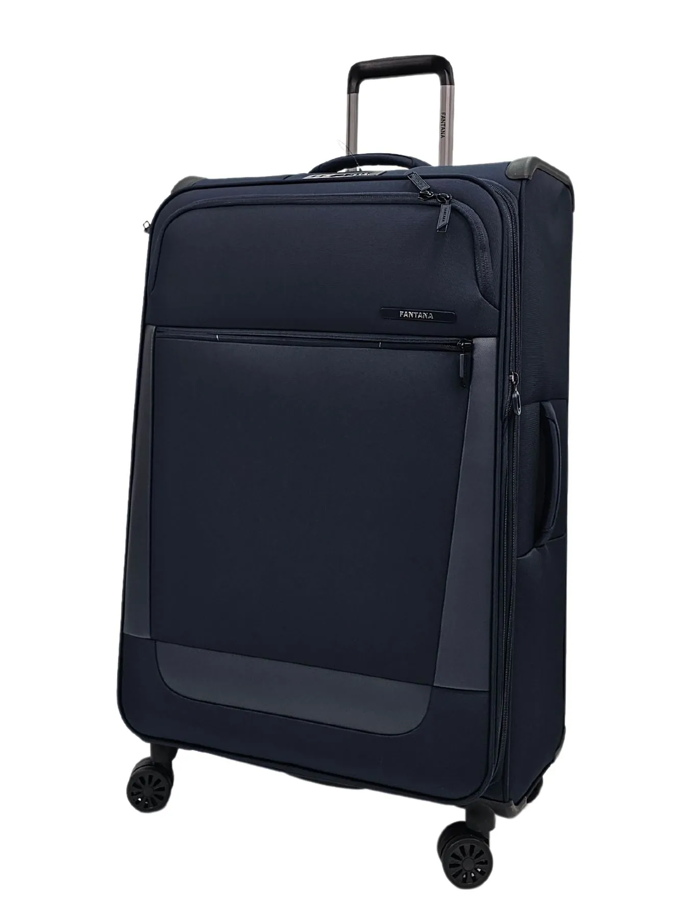 Suitcase Travel Bag Carry On Hand Cabin Check in Soft Case Luggage Trolley Zipped Compartments