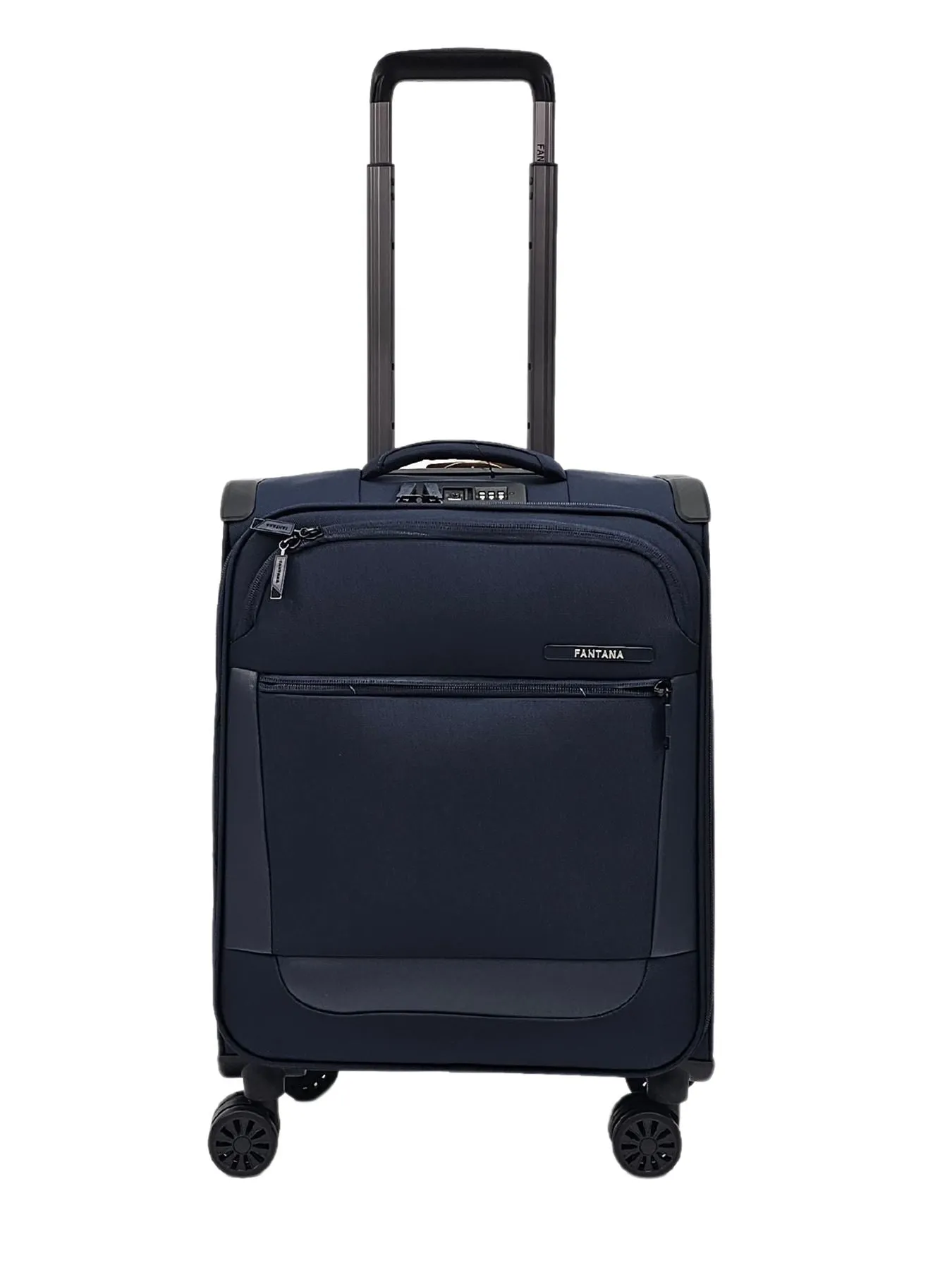 Suitcase Travel Bag Carry On Hand Cabin Check in Soft Case Luggage Trolley Zipped Compartments