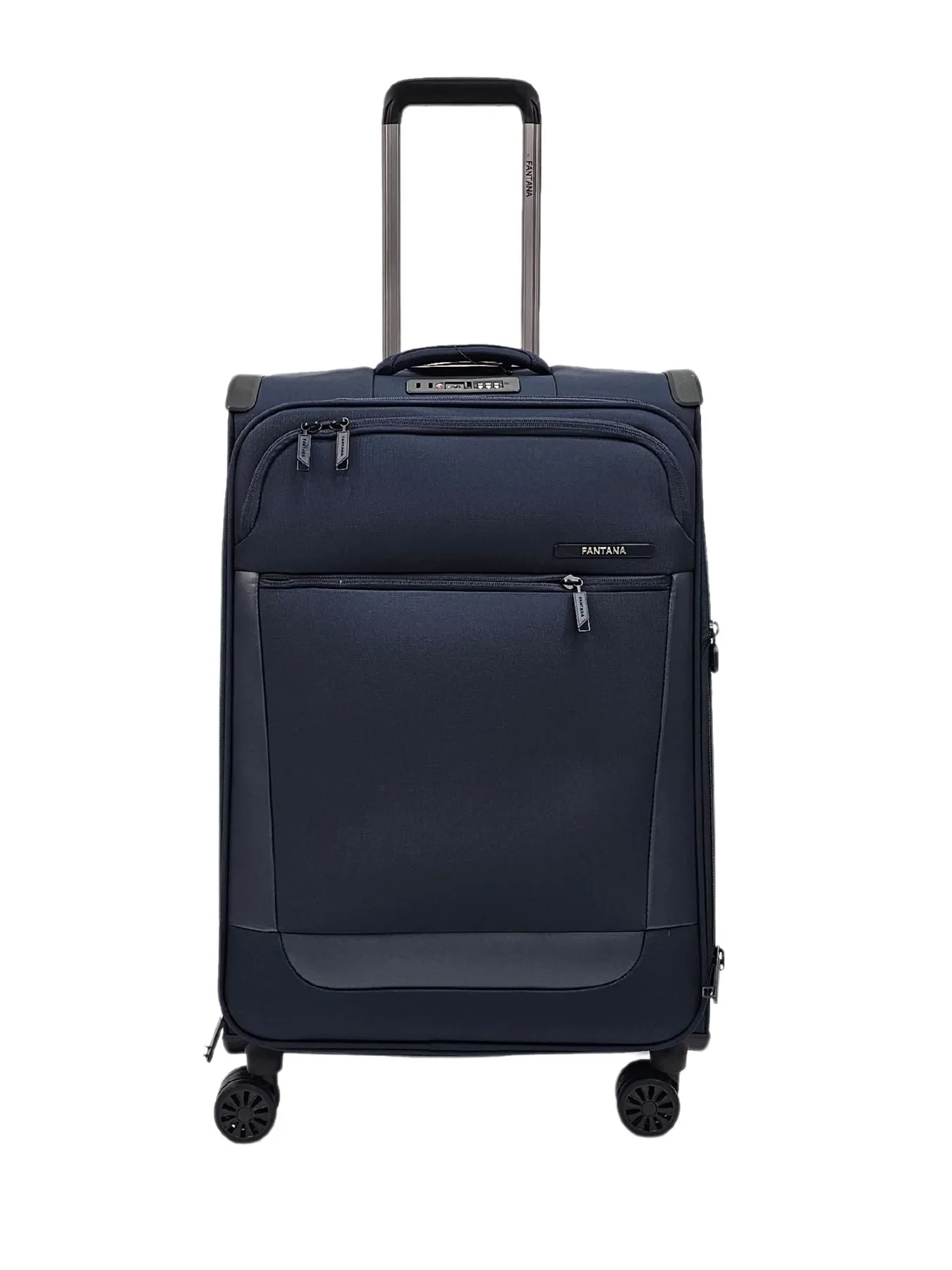 Suitcase Travel Bag Carry On Hand Cabin Check in Soft Case Luggage Trolley Zipped Compartments