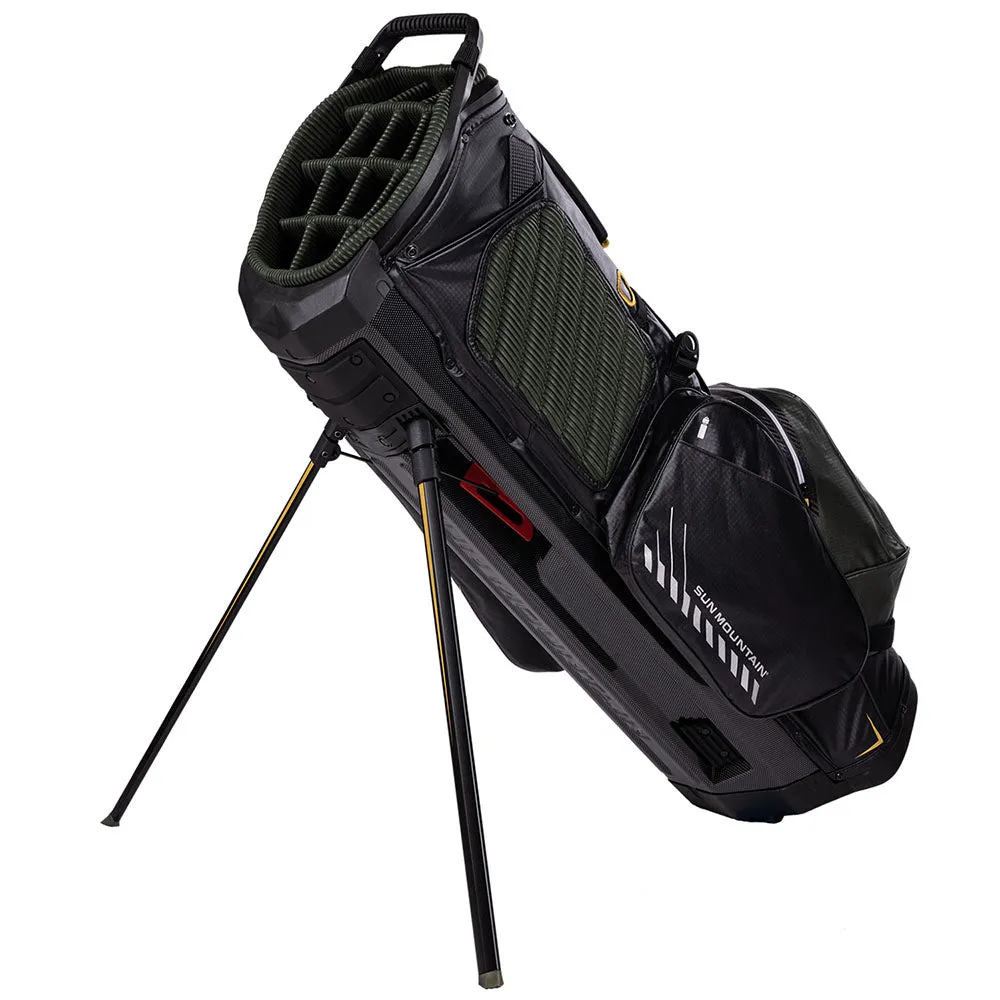 Sun Mountain H2NO Sport Fast Waterproof Stand Bag - Black/Moss/Aztec