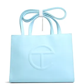 TELFAR Medium Shopping Tote - Pool Blue