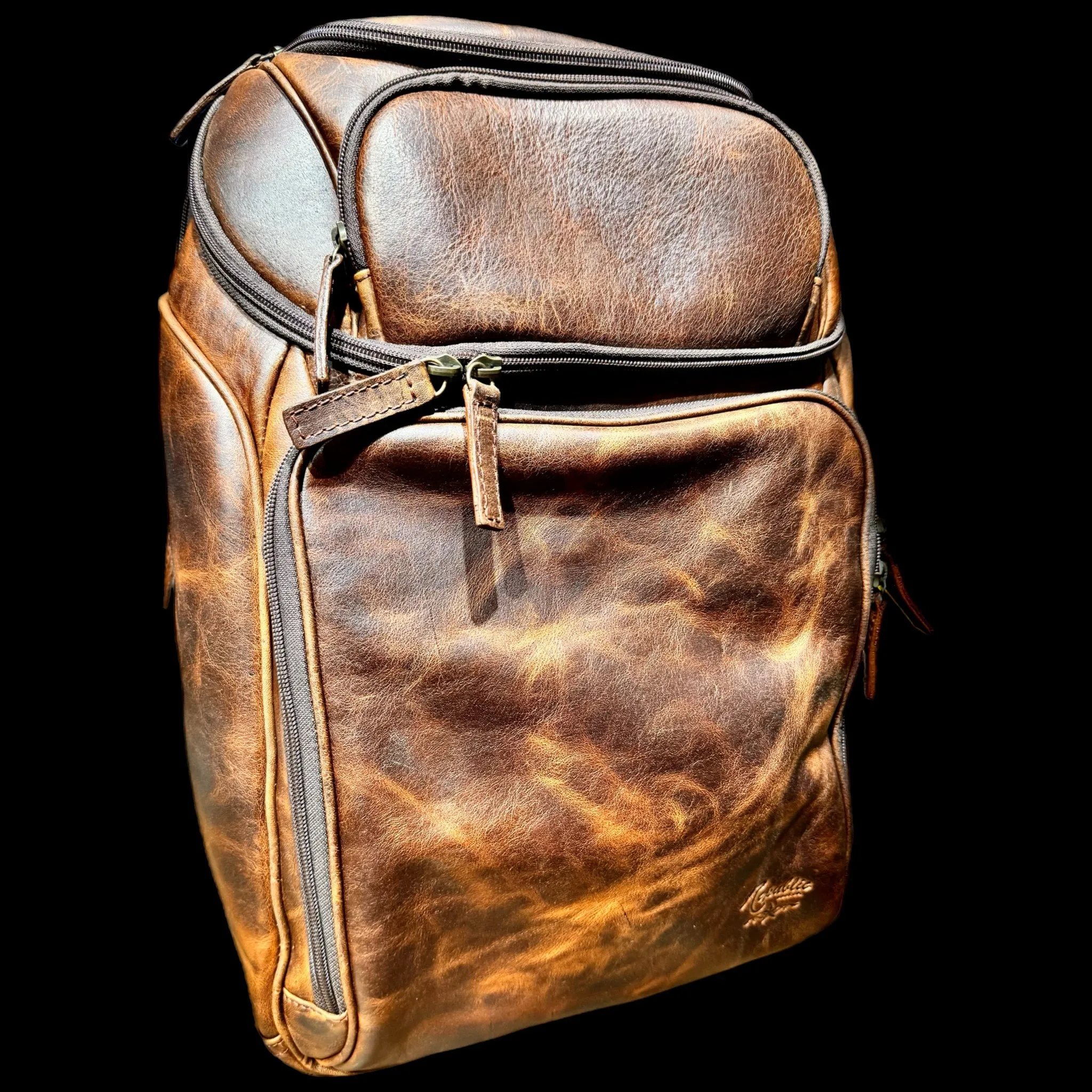 Texas Backpack - Rustic Oil-Tanned