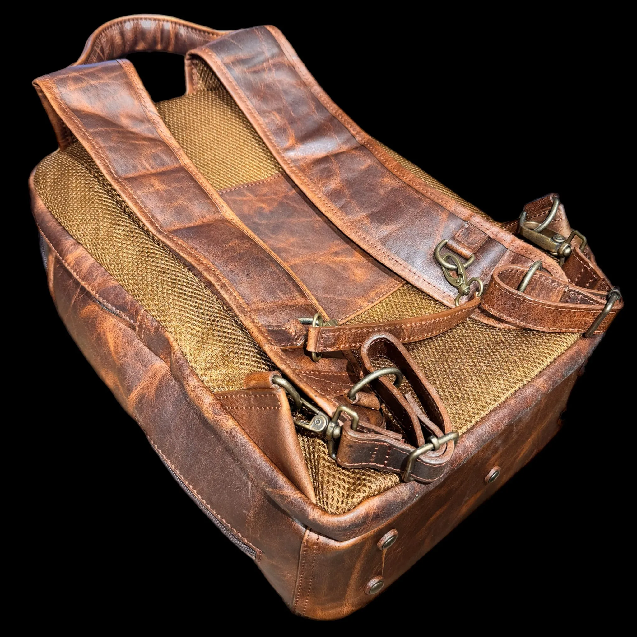 Texas Backpack - Rustic Oil-Tanned