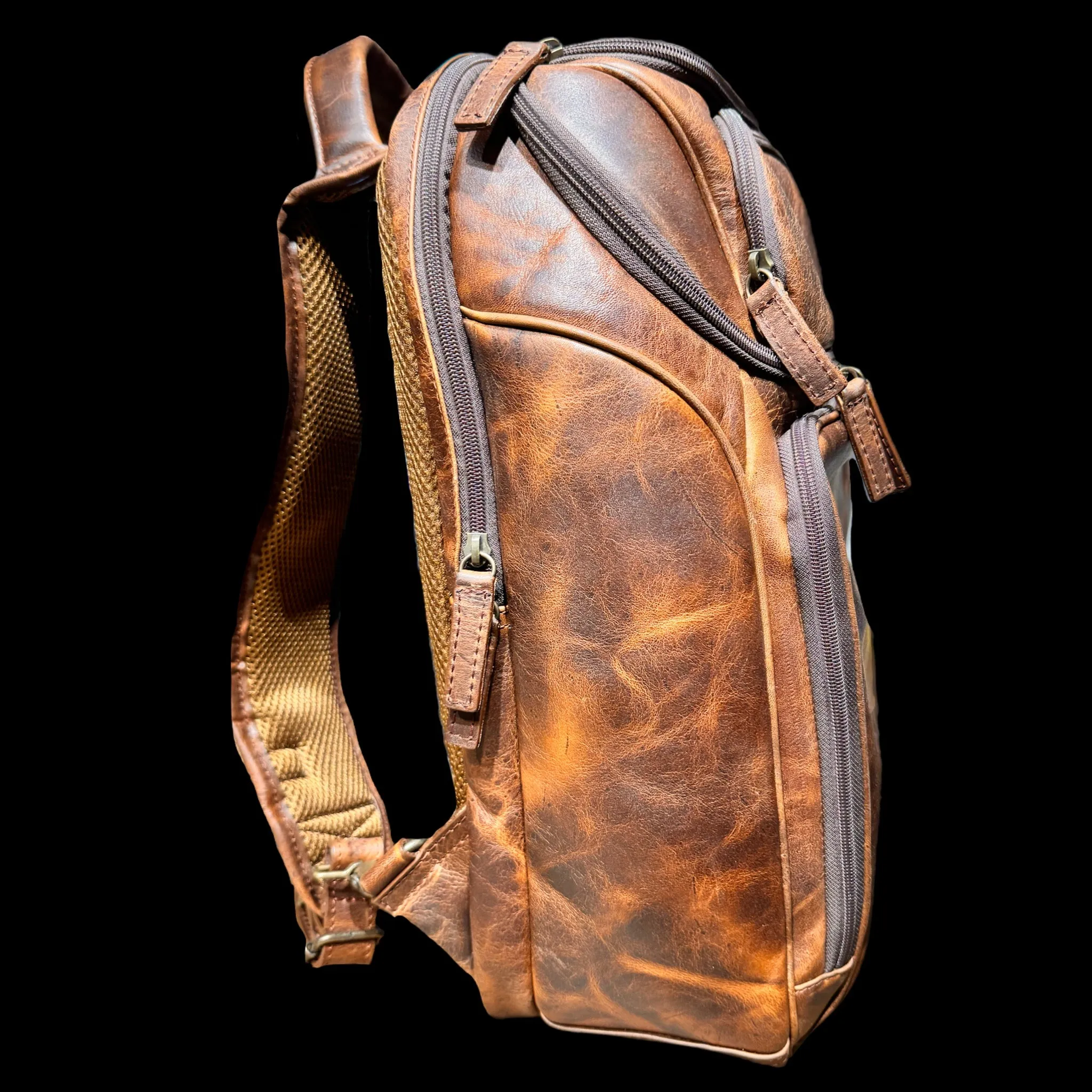 Texas Backpack - Rustic Oil-Tanned