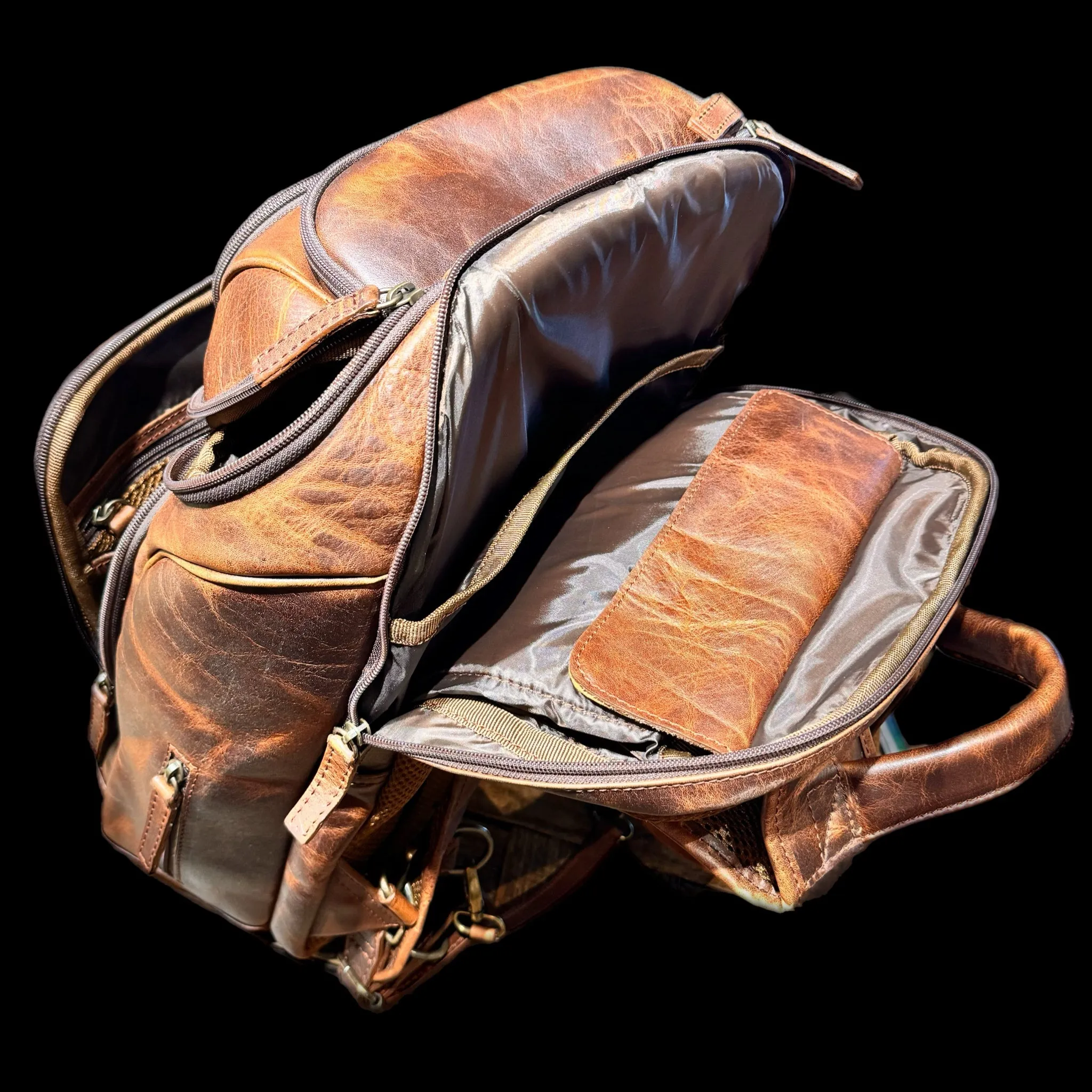 Texas Backpack - Rustic Oil-Tanned