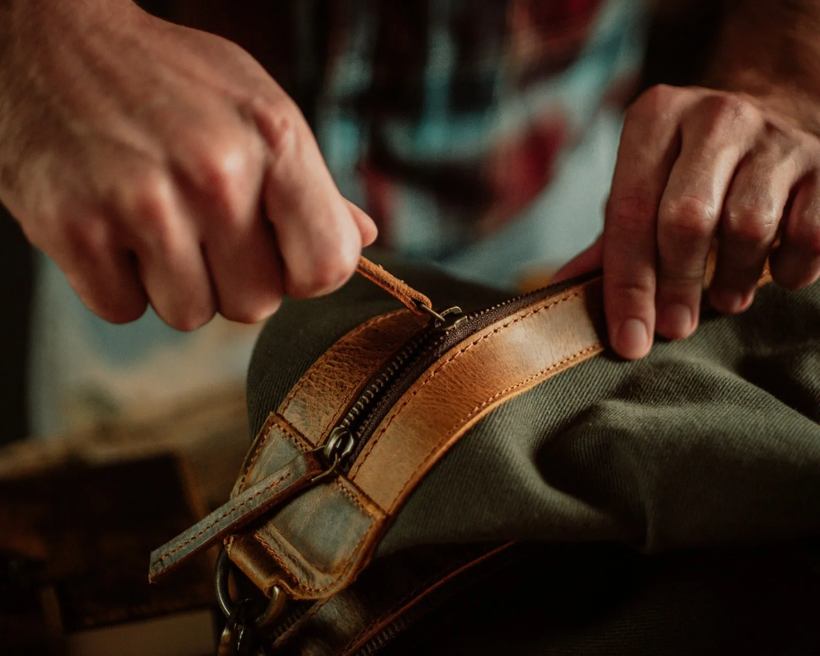 The “Weekender” Duffle Bag by Vintage Gentlemen