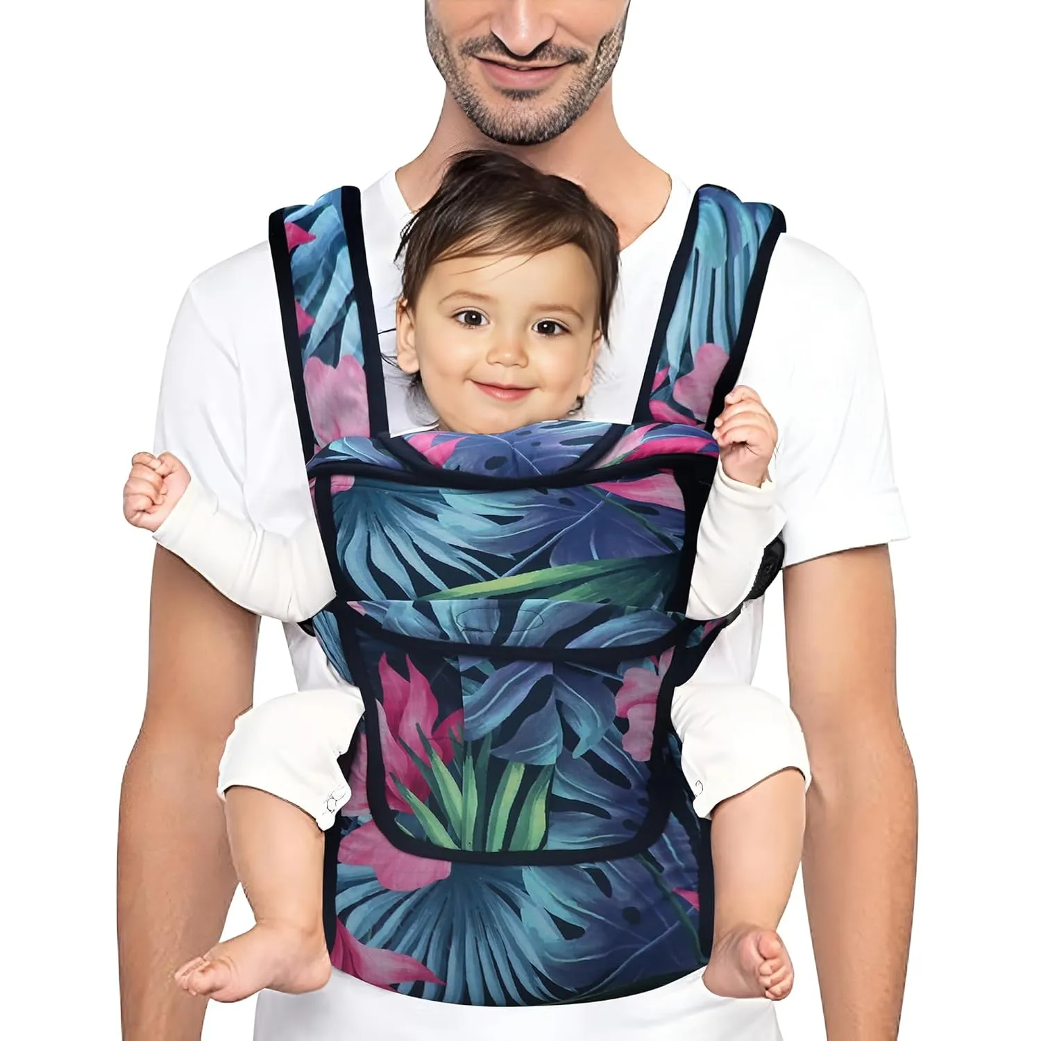 Tropika Baby Carrier for 4 to 24 months with 4 carry positions