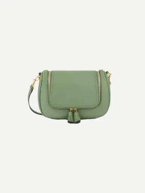 Vere Small Soft Satchel in Moss