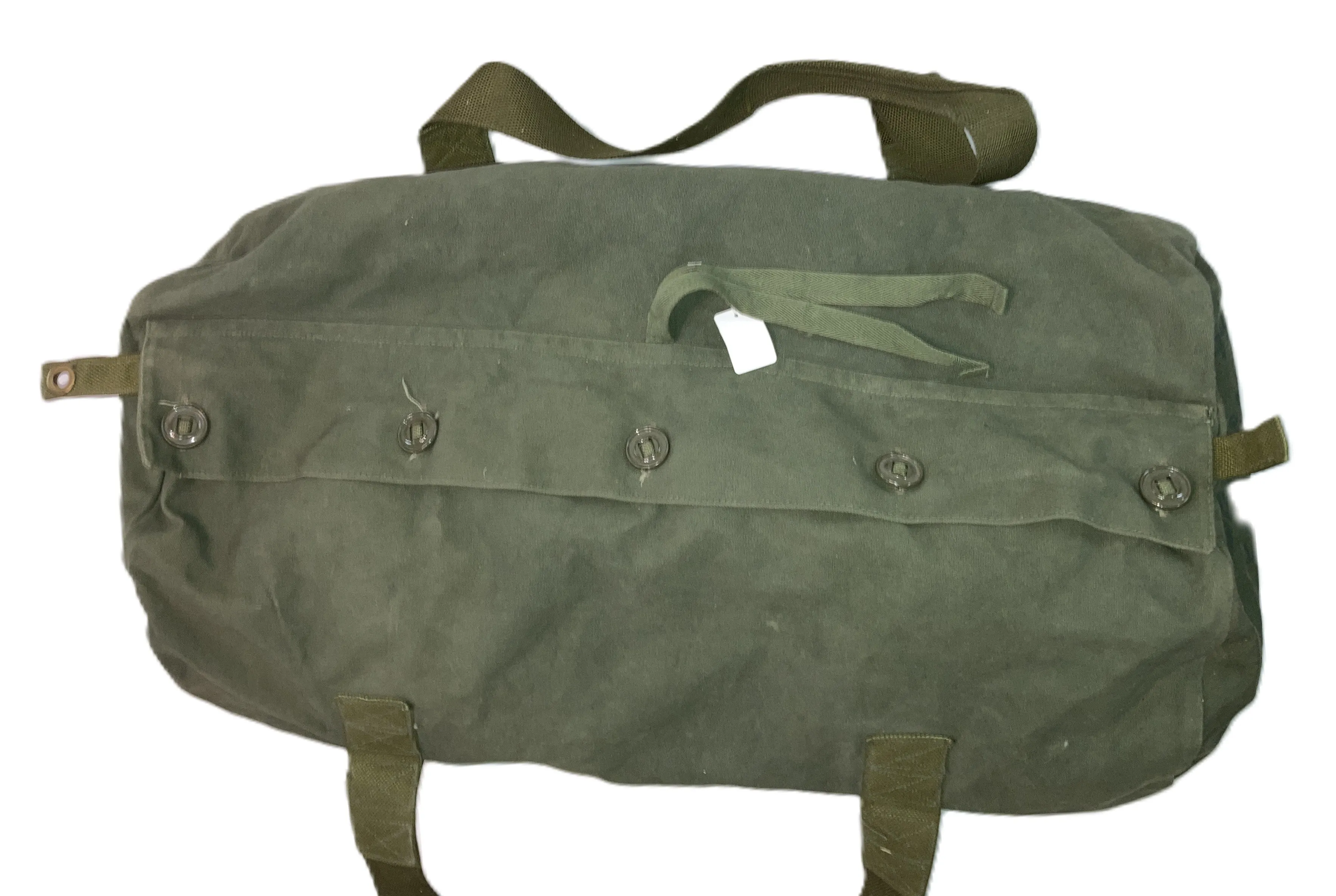 Vintage Canadian Forces Zippered Duffle Bag *Our Favorite*