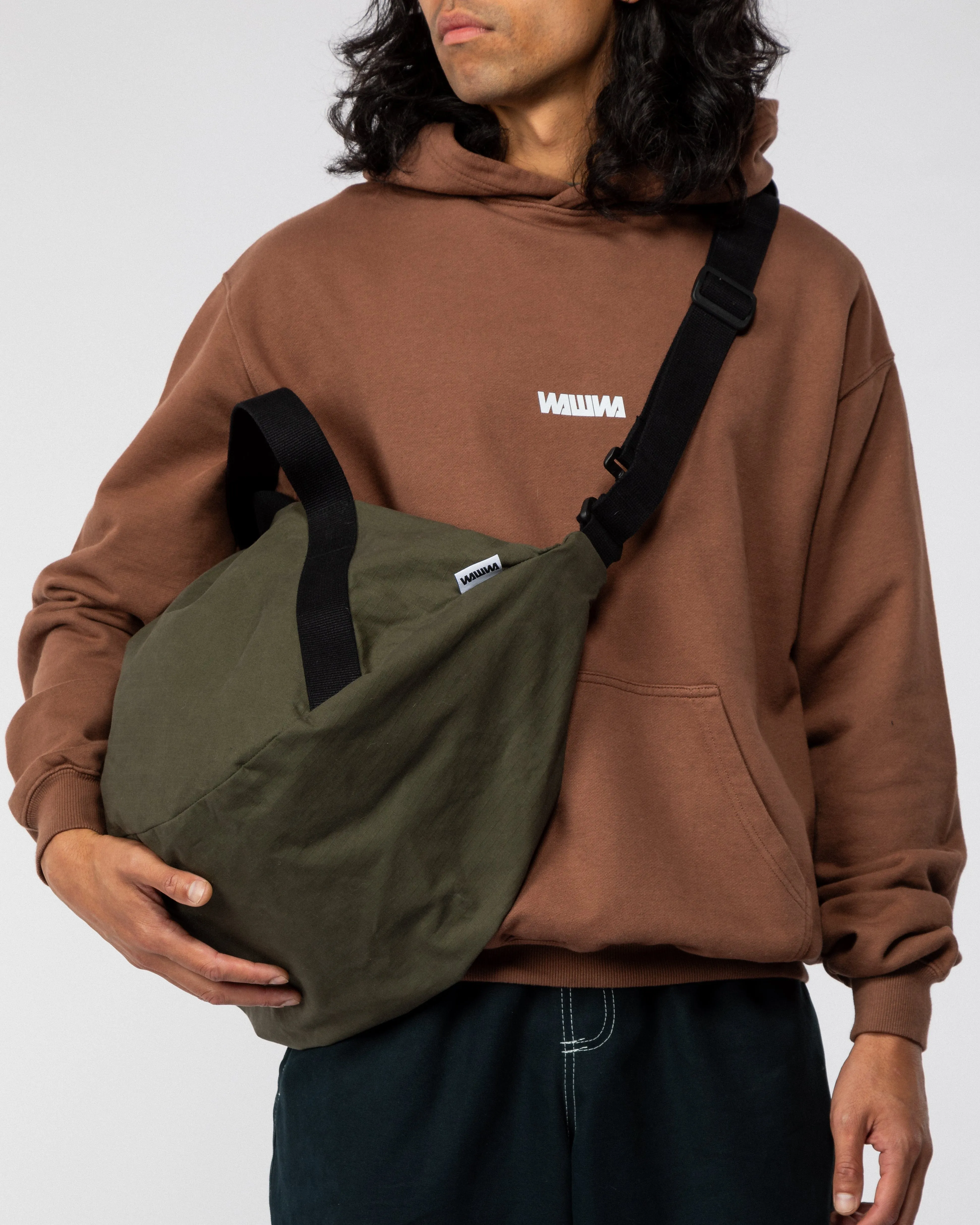 Water Resistant Duffle Bag - Dark Olive