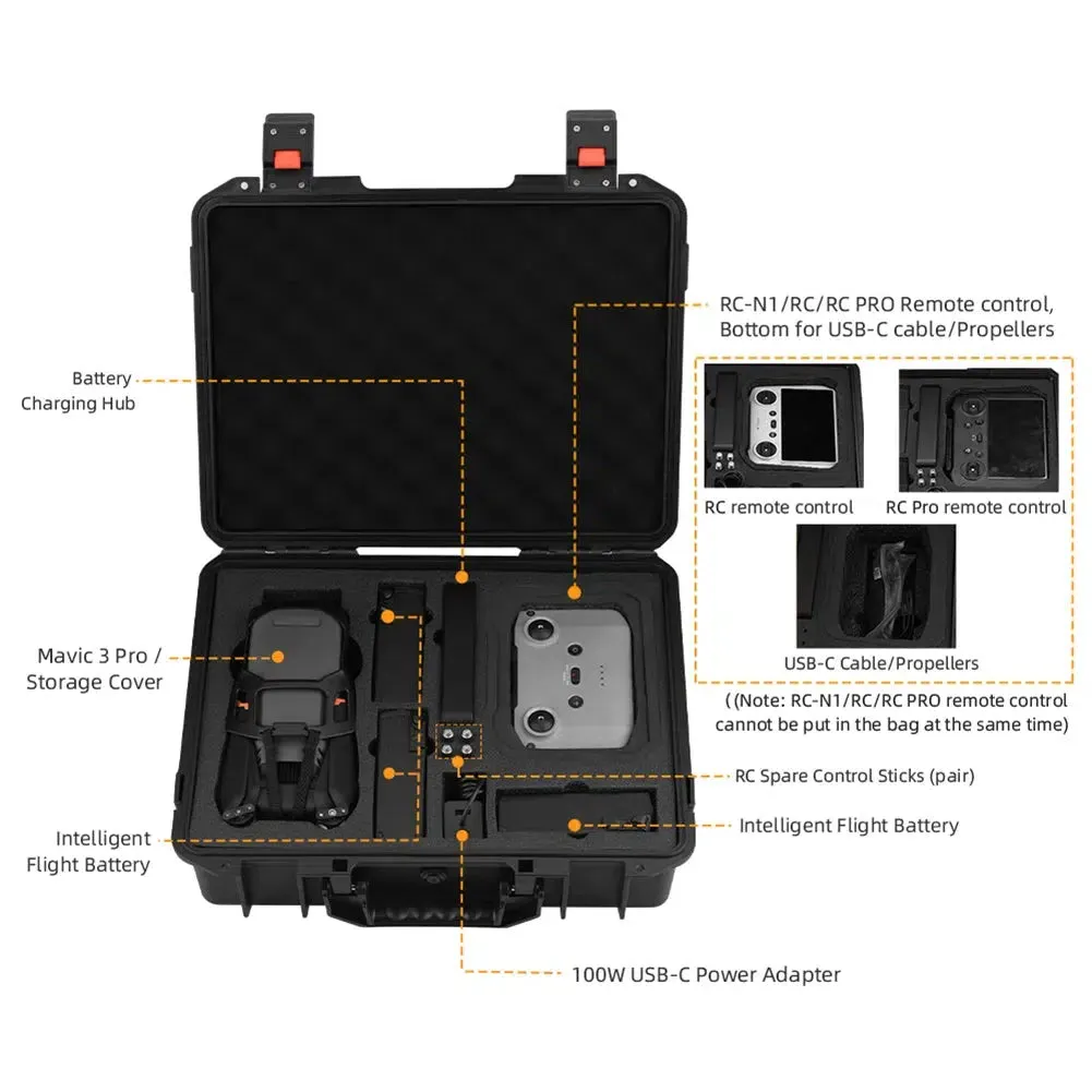 Waterproof Hard Carrying Case For DJI Mavic 3 Pro