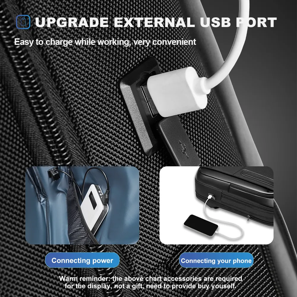 Waterproof USB Charging Elite Pack Laptop Backpack