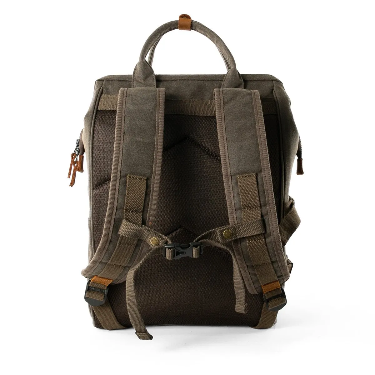 Waxed Canvas Picnic Backpack Cooler