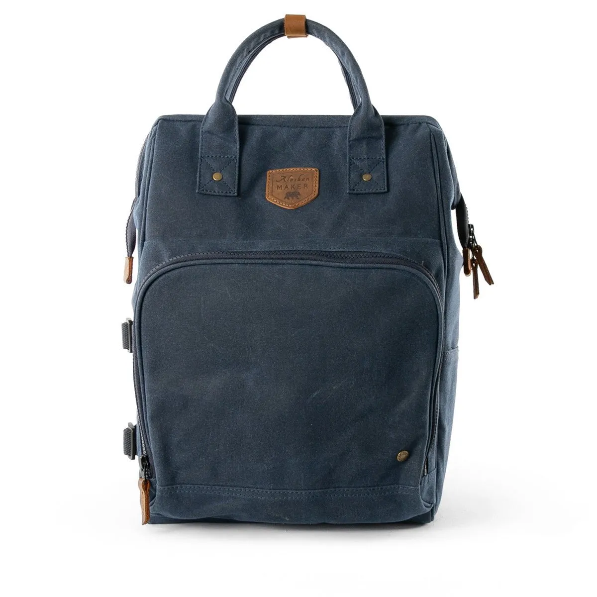 Waxed Canvas Picnic Backpack Cooler