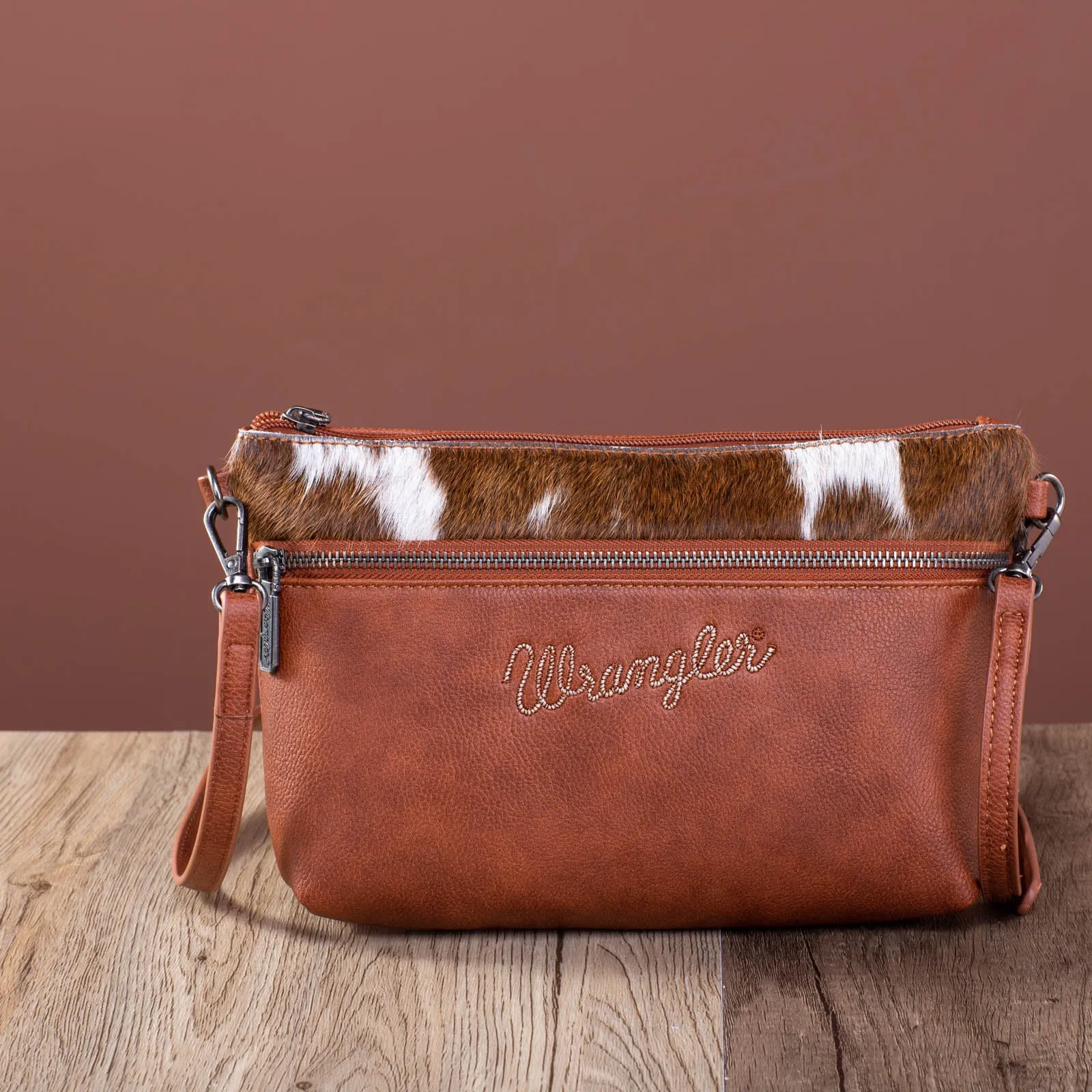 WG49-181 Wrangler Hair-On Collection Crossbody